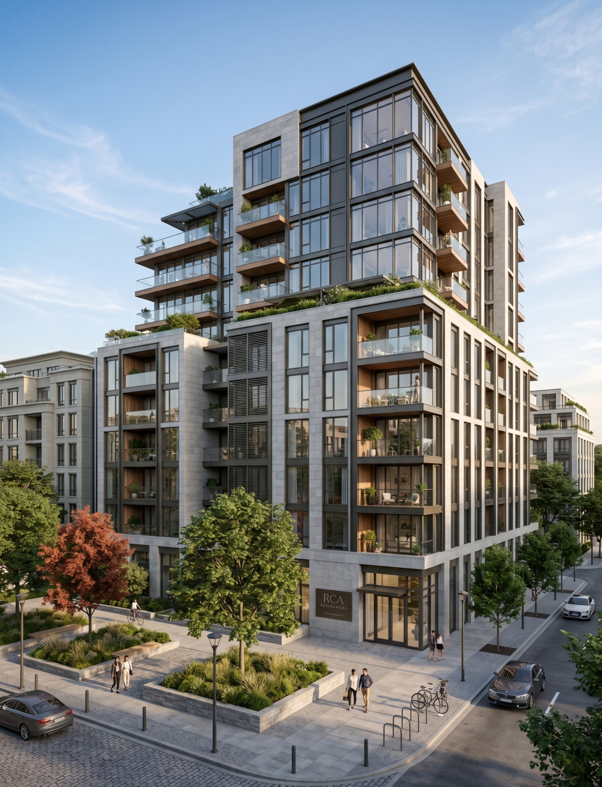 Samsun konut projelendirme modern apartman mimarlık